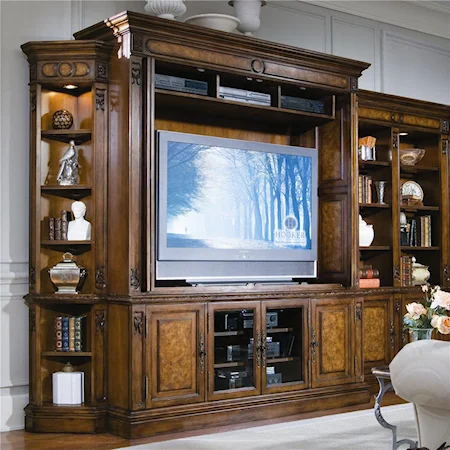 3 Piece Entertainment Center Bookcase